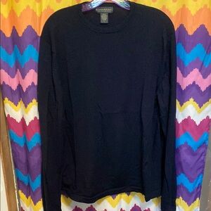 Banana Republic Navy Merino Sweater Classic Knit
